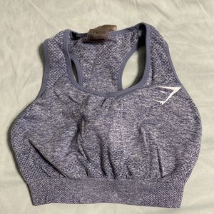 Gymshark vital seamless sports bra blue